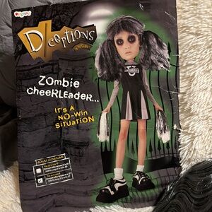 Small Zombie Cheerleader adult costume